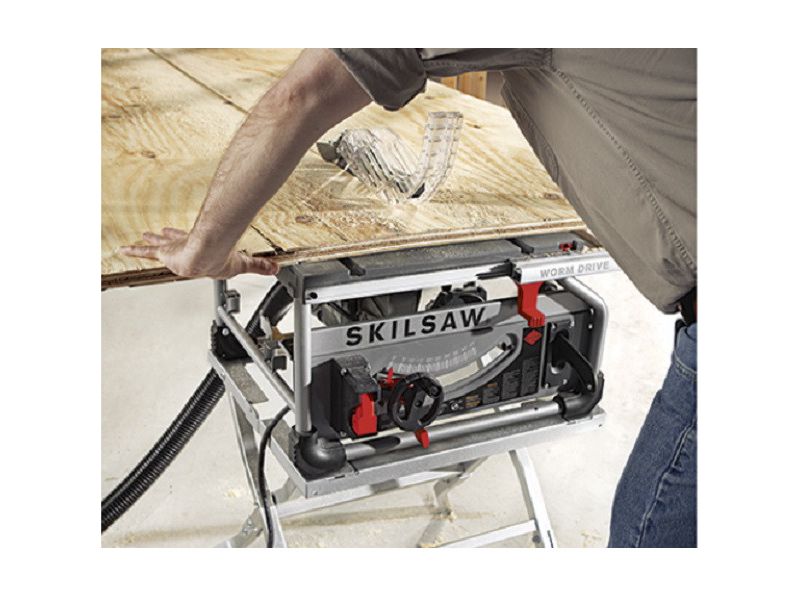 SKILSAW SPT70WT-RT 10 in. Benchtop Worm-Drive Table Saw