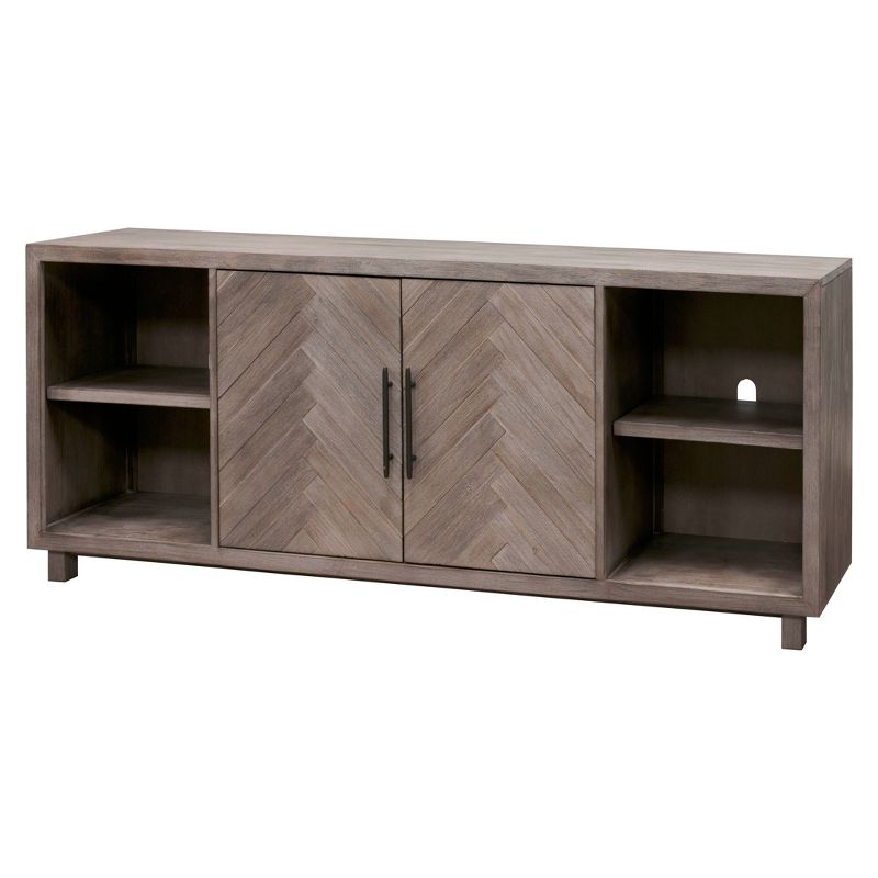 80" Palisades 2 Door Console Gray - Martin Furniture