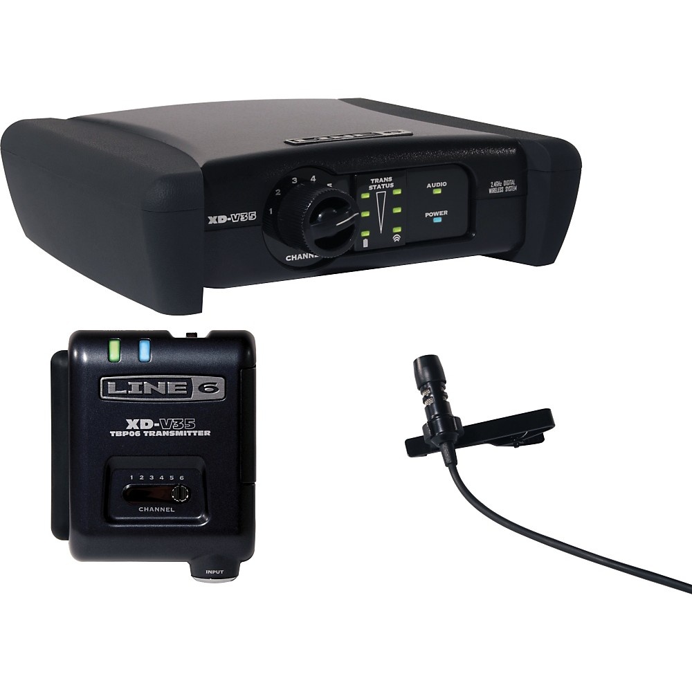 Line 6 XD-V35L Digital Wireless Lavalier Microphone System