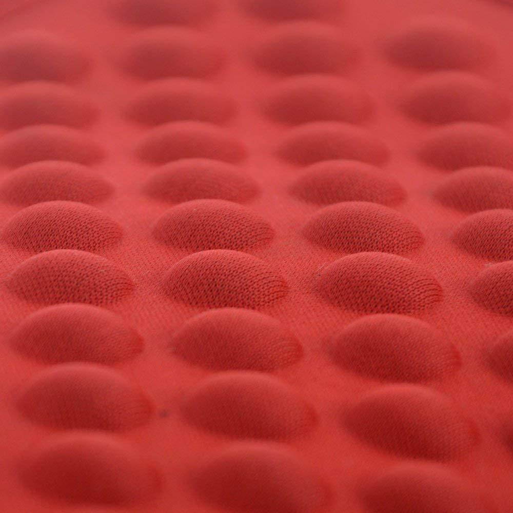 Lacdo Shockproof Tablet Sleeve Case for iPad Pro 10.5 inch | 9.7 inch New iPad | iPad Pro | iPad Air 2 | iPad 4, 3 | Samsung Galaxy Tab 10.1 Inch Protective Bag, fit Apple Smart Keyboard, Red/Black