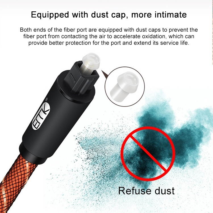 com 6 ft 18 m Digital Optical Audio Cable Toslink Digital Optical SPDIF UltraThin MaleMale Optical Audio Cable THINTOS6