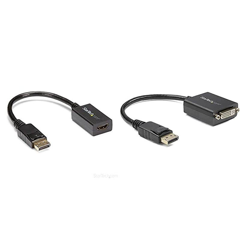 com DisplayPort to HDMI Adapter 1920x1200 HDMI Video Converter Monitor to HDMI Adapter amp DisplayPort to DVID Adapter Passive DVI Video Converter with Latching DP ConnectorBlack