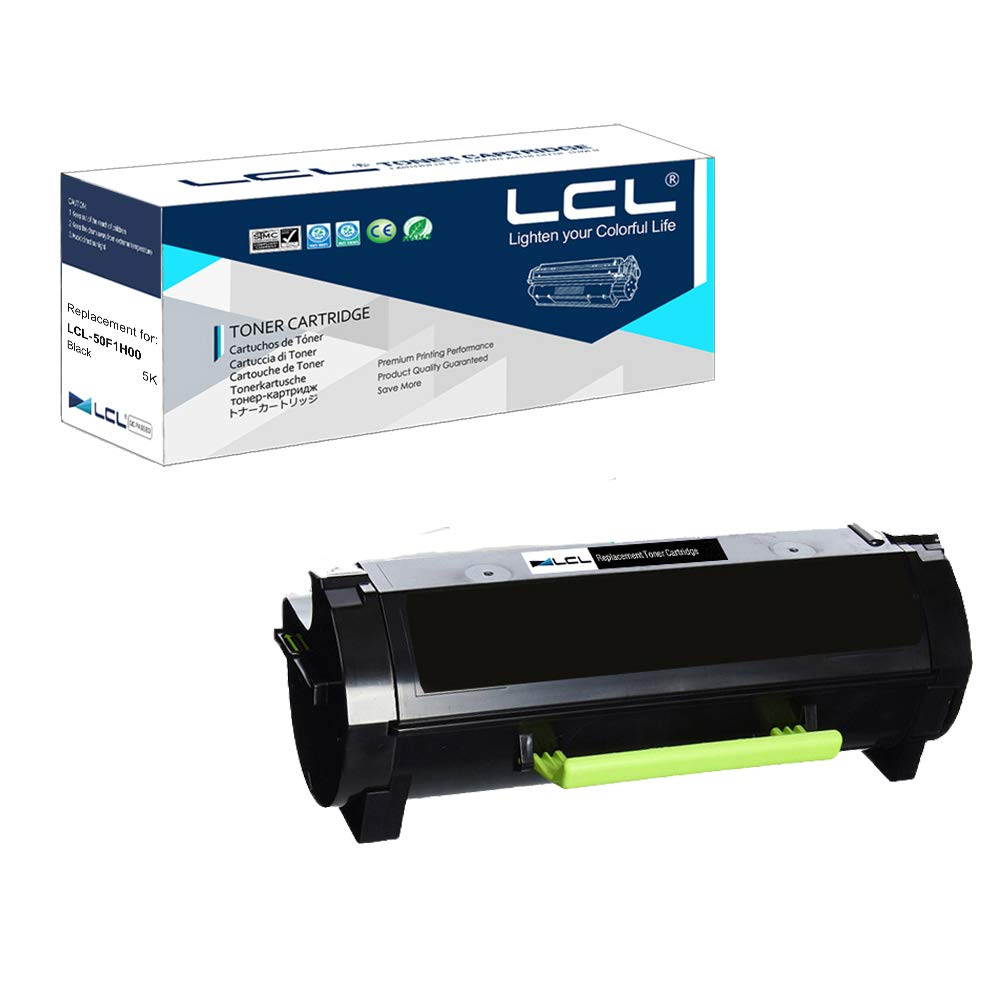 Compatible Toner Cartridge Replacement for Lexmark 50F1H00 50F2H00 50F0HA0 50F2000 5K MS310d MS310dn MS410d MS410dn MS415DN MS510dn MS610DN MS610DTN MS312DN MS426DN MS626DTE(1-Pack Black)