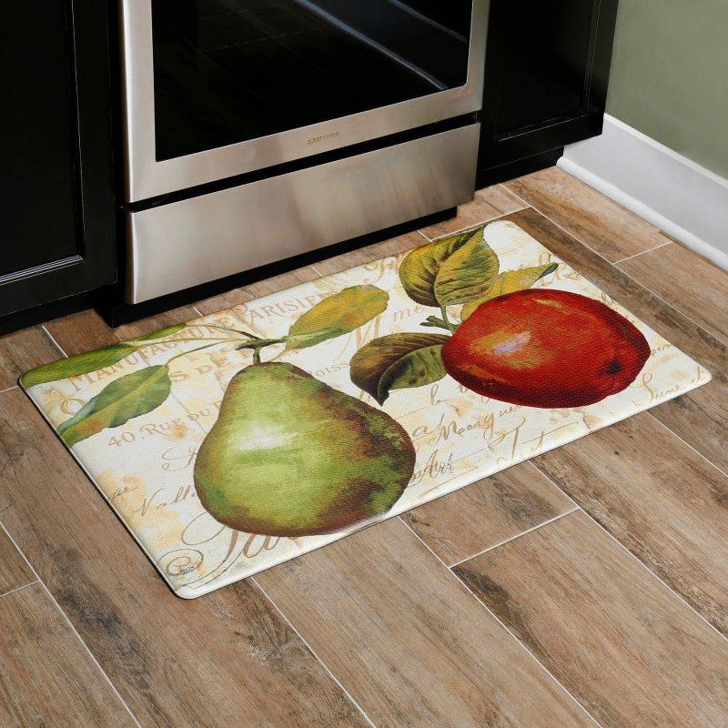 Home Dynamix 19" x 35" Pear Kitchen Mat