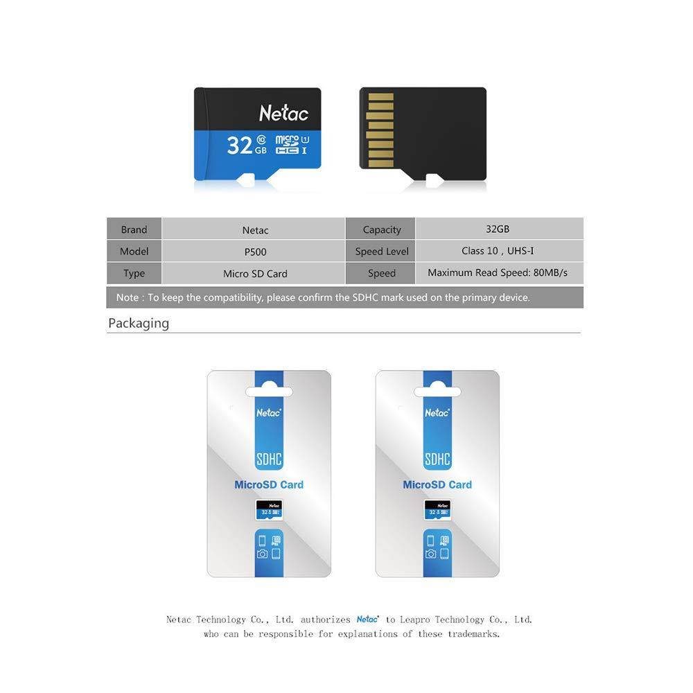 High Speed Microsd Memory Cards 16 GB 32 GB 64GB Memory Flash Card with SD Adapter Micro SD Read 80MB/S Write 80MB/S - Black/Yellow