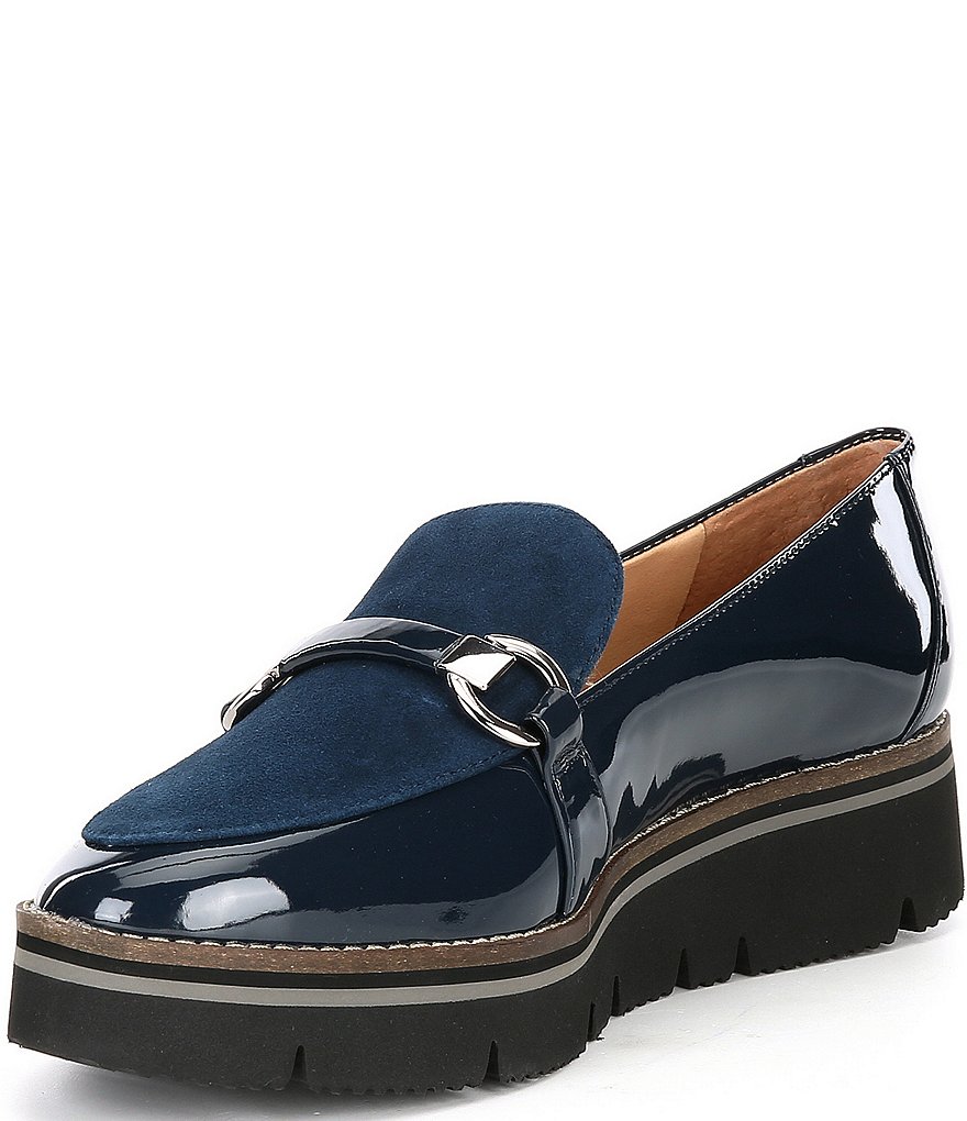 Alex Marie Gemima Patent Platform Loafers
