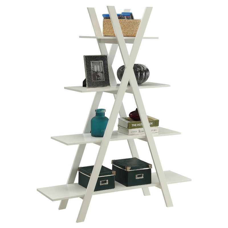 59" Oxford A Bookshelf White - Breighton Home
