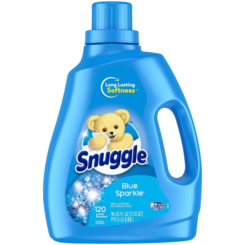 Snuggle Liquid Fabric Softener - Blue Sparkle - 96oz