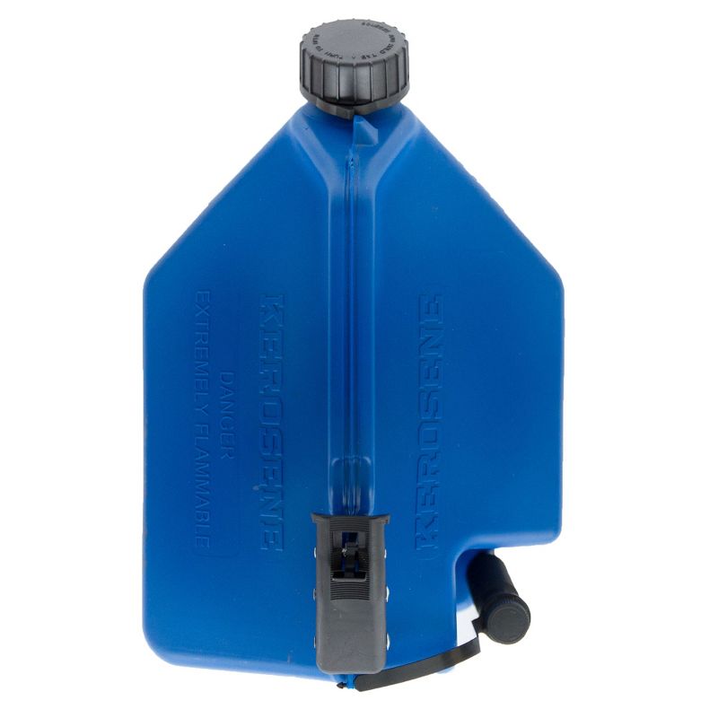 SureCan 5 Gallon 19 Liter Self Venting Kerosene Fuel Can w/ Rotating Spout, Blue