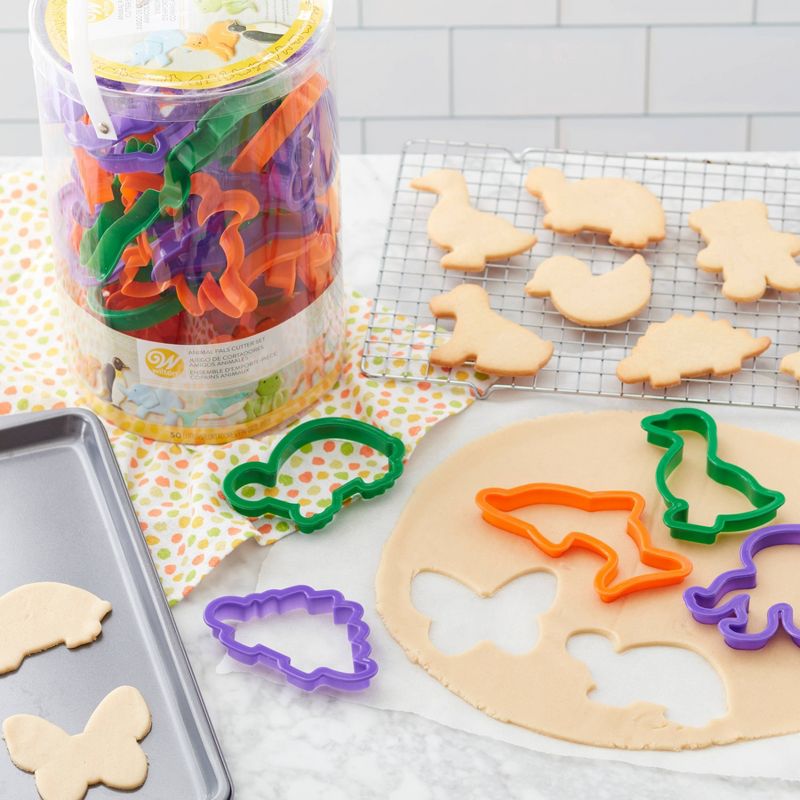 Wilton 50pc Animal Cookie Cutters