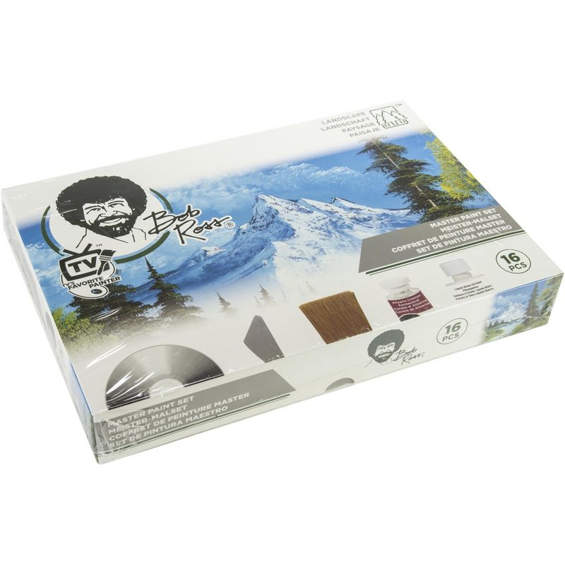 Bob Ross Master Paint Set 16 Piece Set