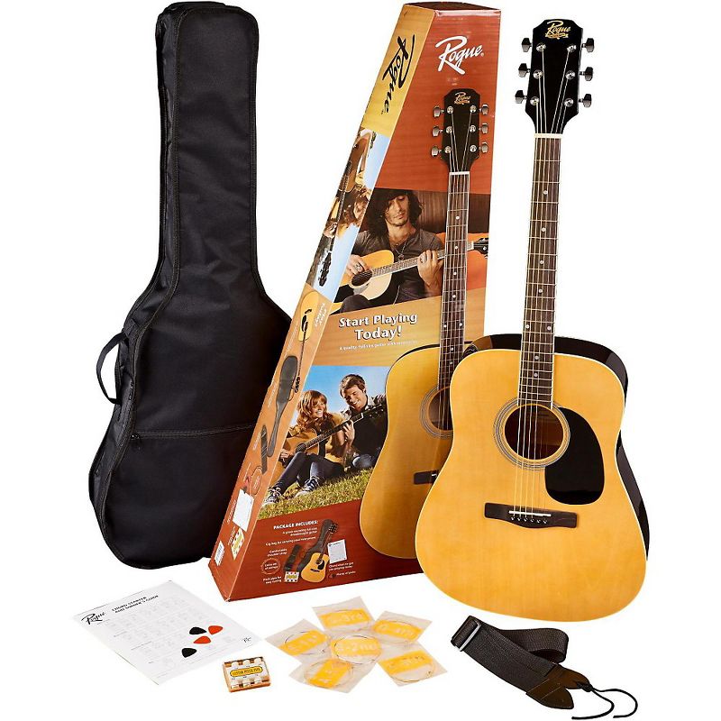 Luna Guitars Gypsy Muse Acoustic Guitar Package