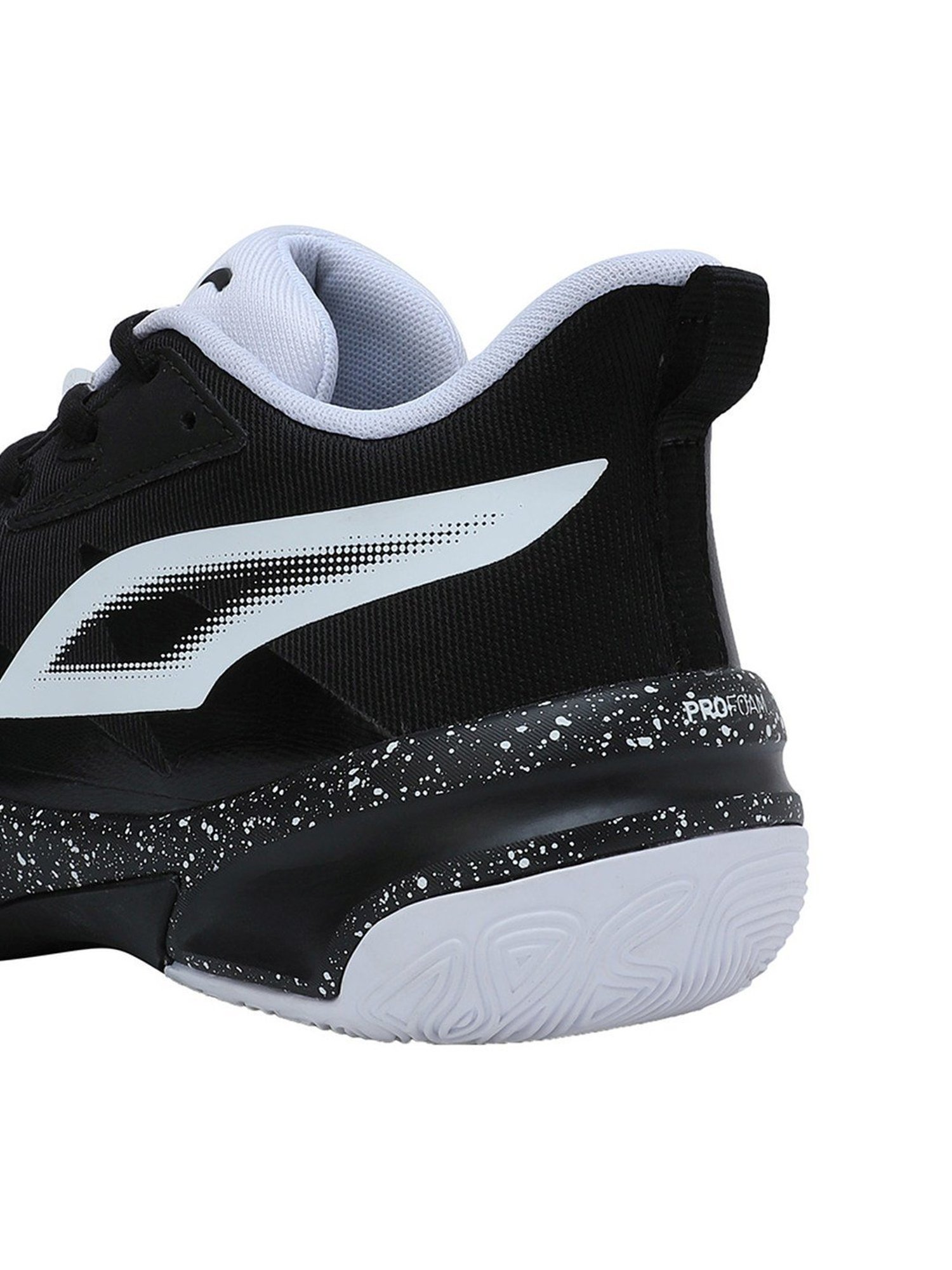 Puma Men's Genetics Speckle White Basketball Shoes