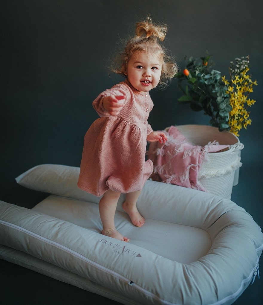 DockATot 9-36 Months Cloud Grey Grand Dock Cover Stage 2