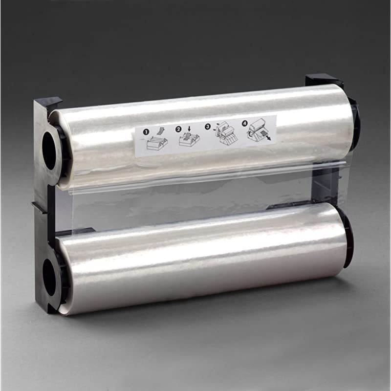 Dual Laminate Refill, 12 Inches x 100 Feet Roll, Heat-Free Laminating (DL1001)