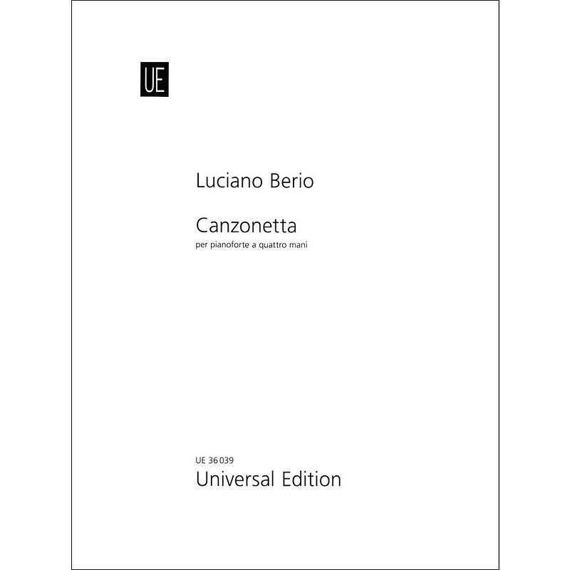 Carl Fischer Canzonetta (For Piano 4 Hands)