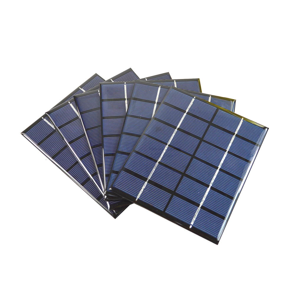 136*110*3mm Mini 2W 6V 330mAh Polysilicon Solar Panels For Solar System DIY Universal