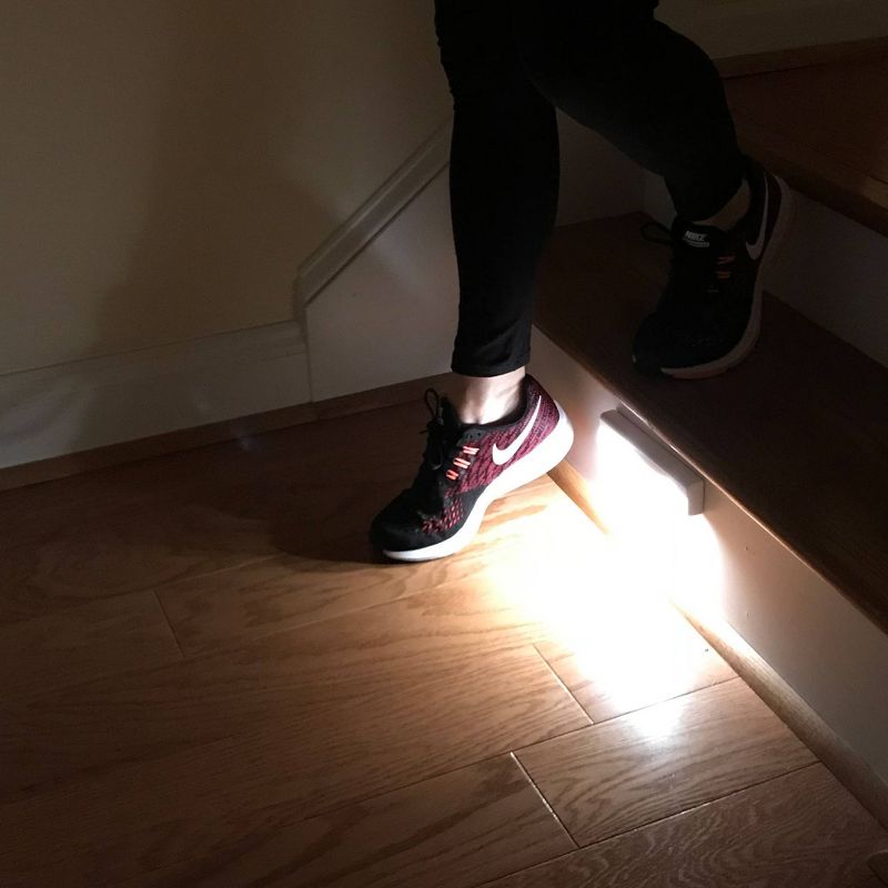 Brilliant Evolution 3pk Wireless LED Stair/Path Light White