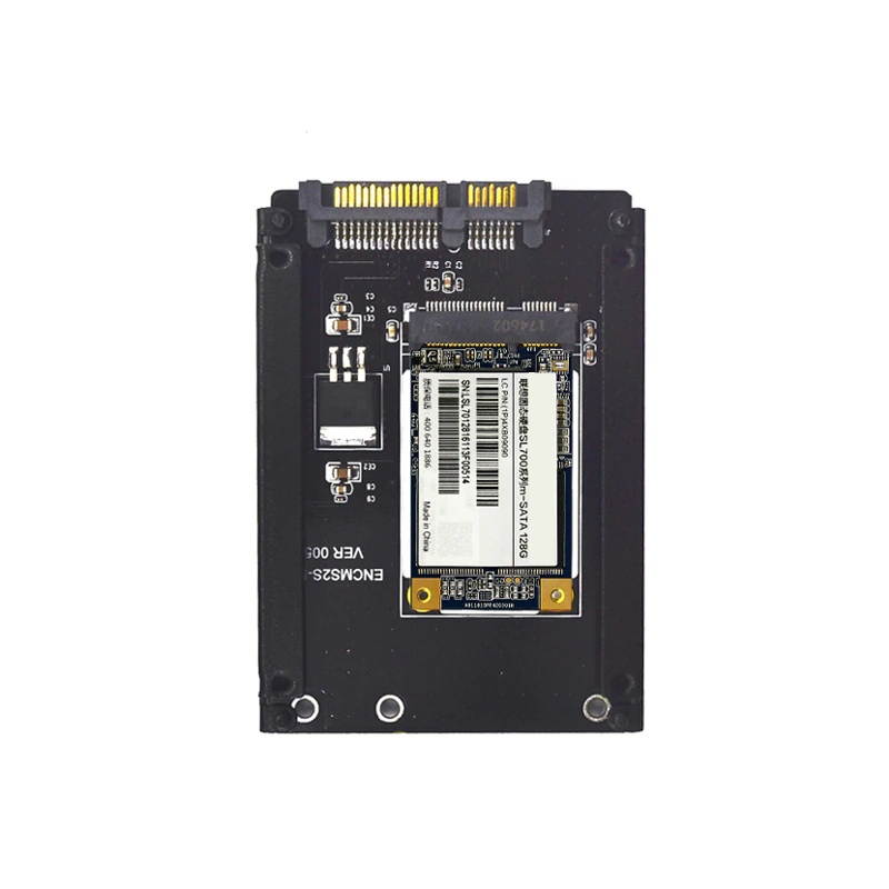 mSATA to SATA Adapter Mini PCIe mSATA SSD to 2.5" SATA3 Drive Converter Card Adaptor Support Full High mSATA SSD for Computer PC