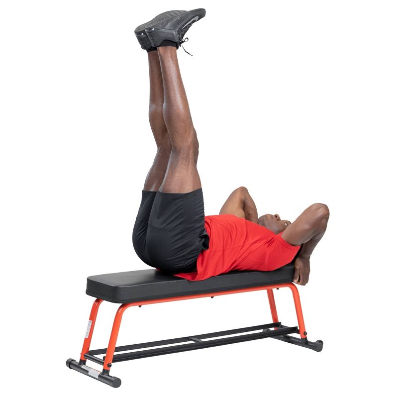 Sunny Health & Fitness Power Zone Strength Flat Bench