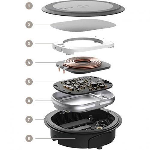 Belkin BOOST UP Wireless Charging Spot (Surface Installation) - 4-Pack