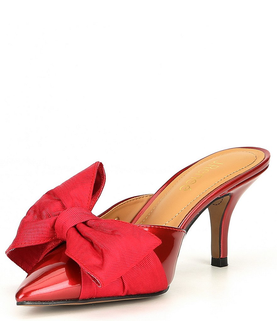 Schutz Sionne Clear Vinyl Pointed Toe Mules