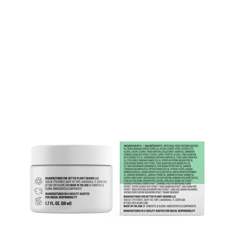 Acure Ultra Hydrating Overnight Dream Cream - 1.7 fl oz