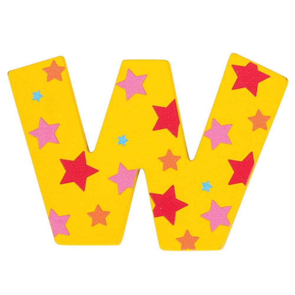 Star Letter W (Yellow)