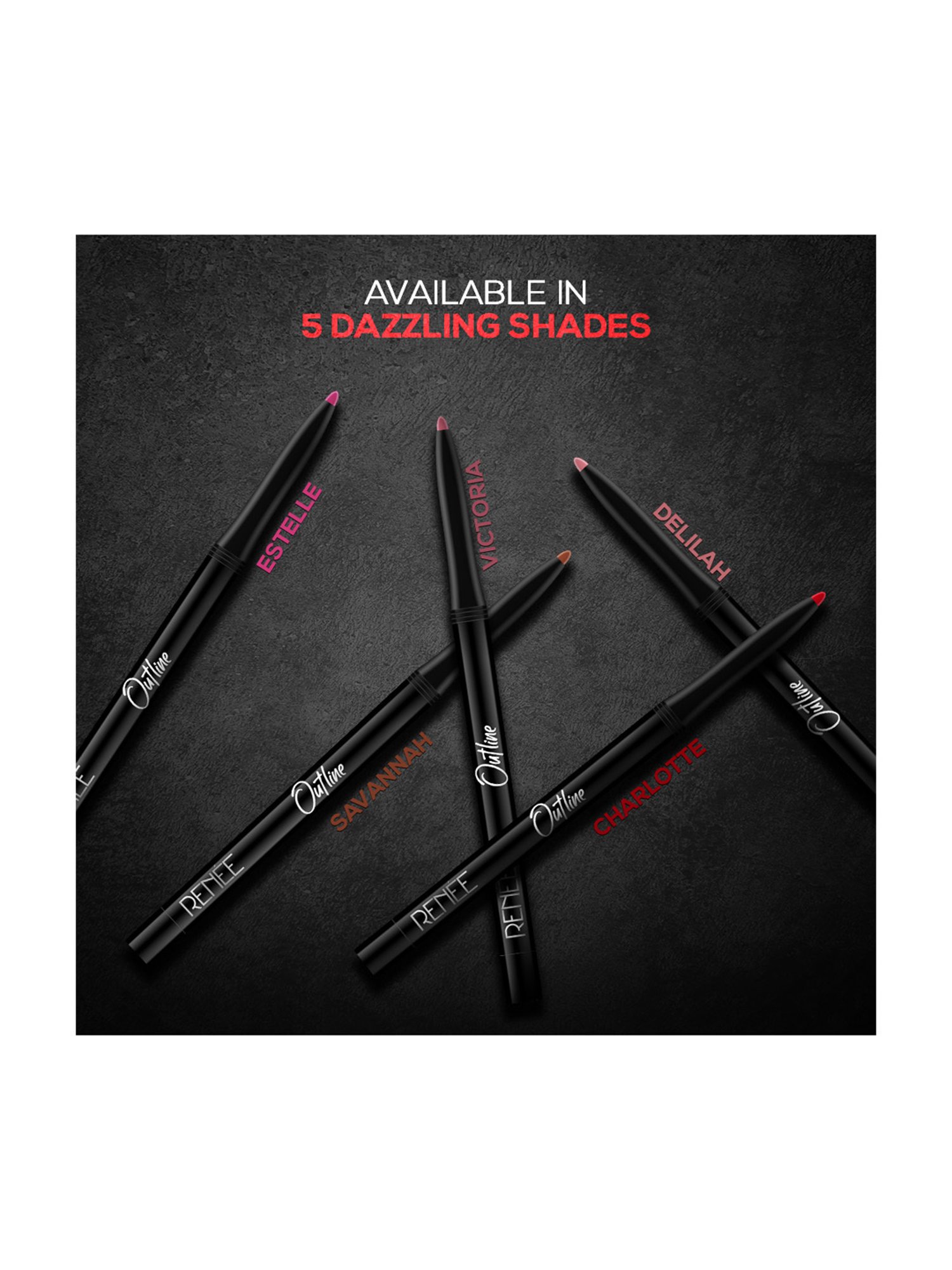 RENEE Outline Lip Liner Victoria - 0.35 gm