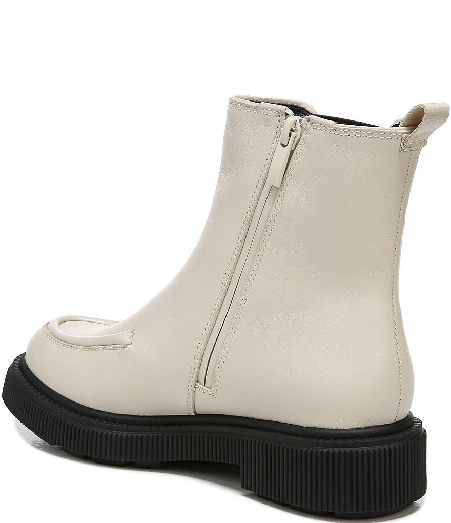 bionica Denali 2 Collection Derinda Waterproof Leather Block Heel Lug Sole Combat Booties