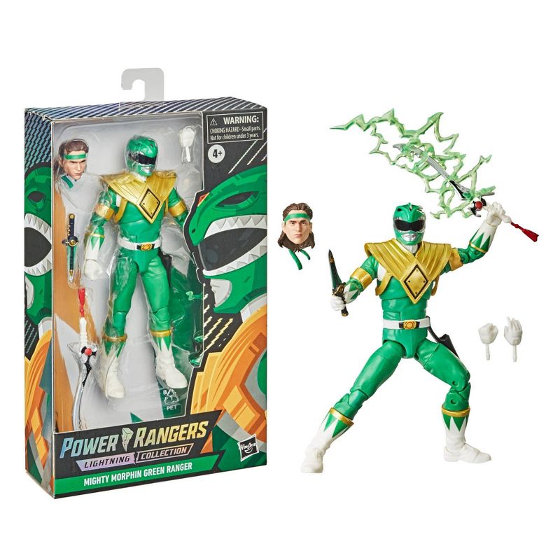 Power Rangers Lightning Collection Mighty Morphin Green Ranger Figure