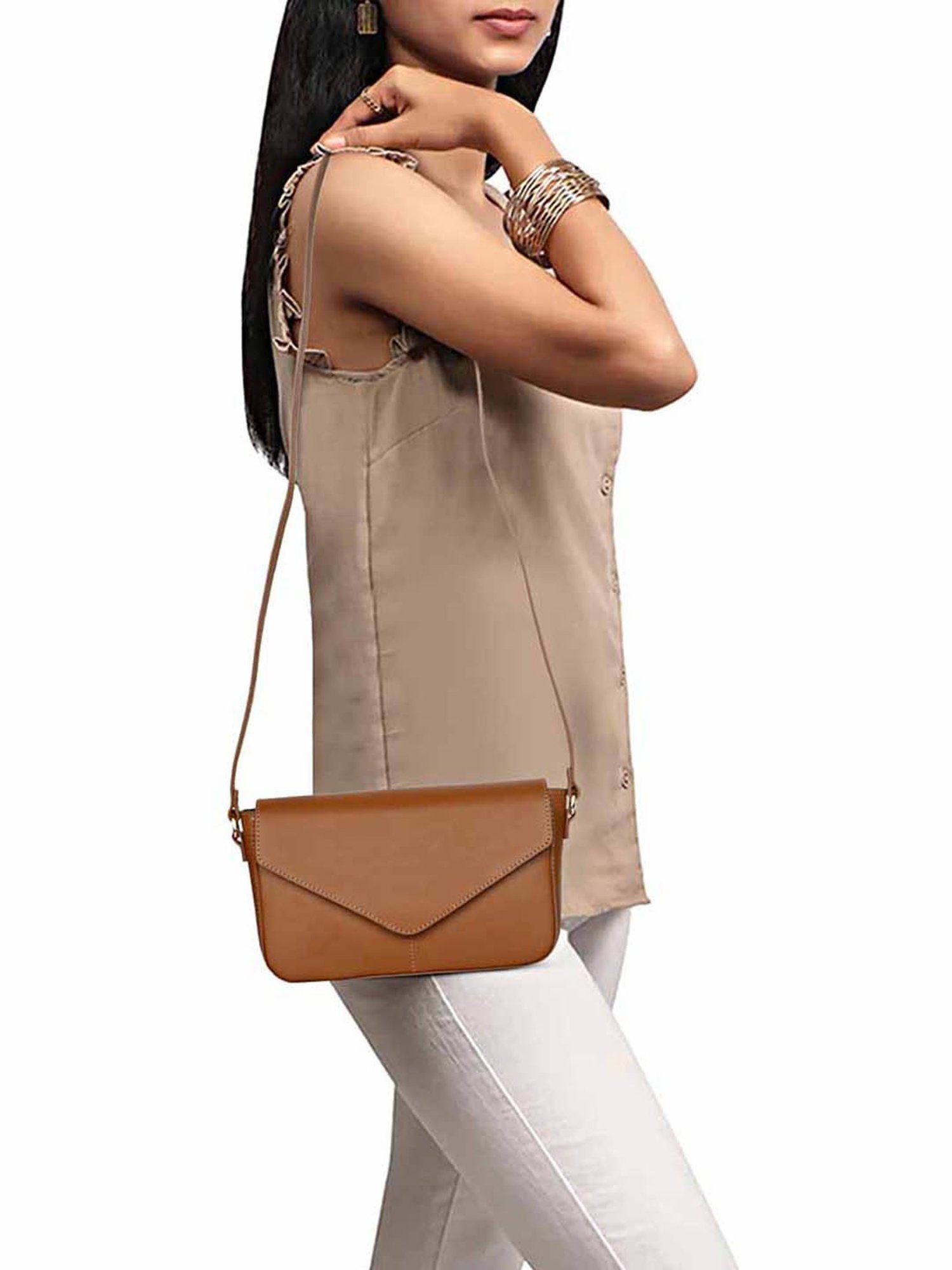 Favore Tan Solid Medium Slings