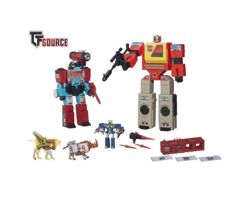 Blaster and Perceptor Autobot Intel Ops Set | Transformers Platinum Edition G1 Reissues Action figures