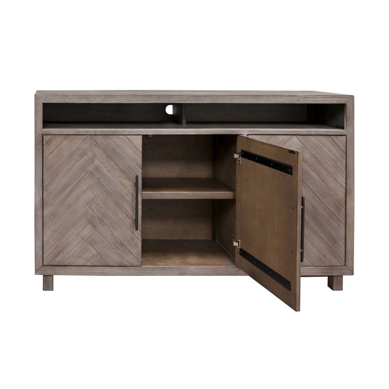 60" Palisades Deluxe Console Gray - Martin Furniture