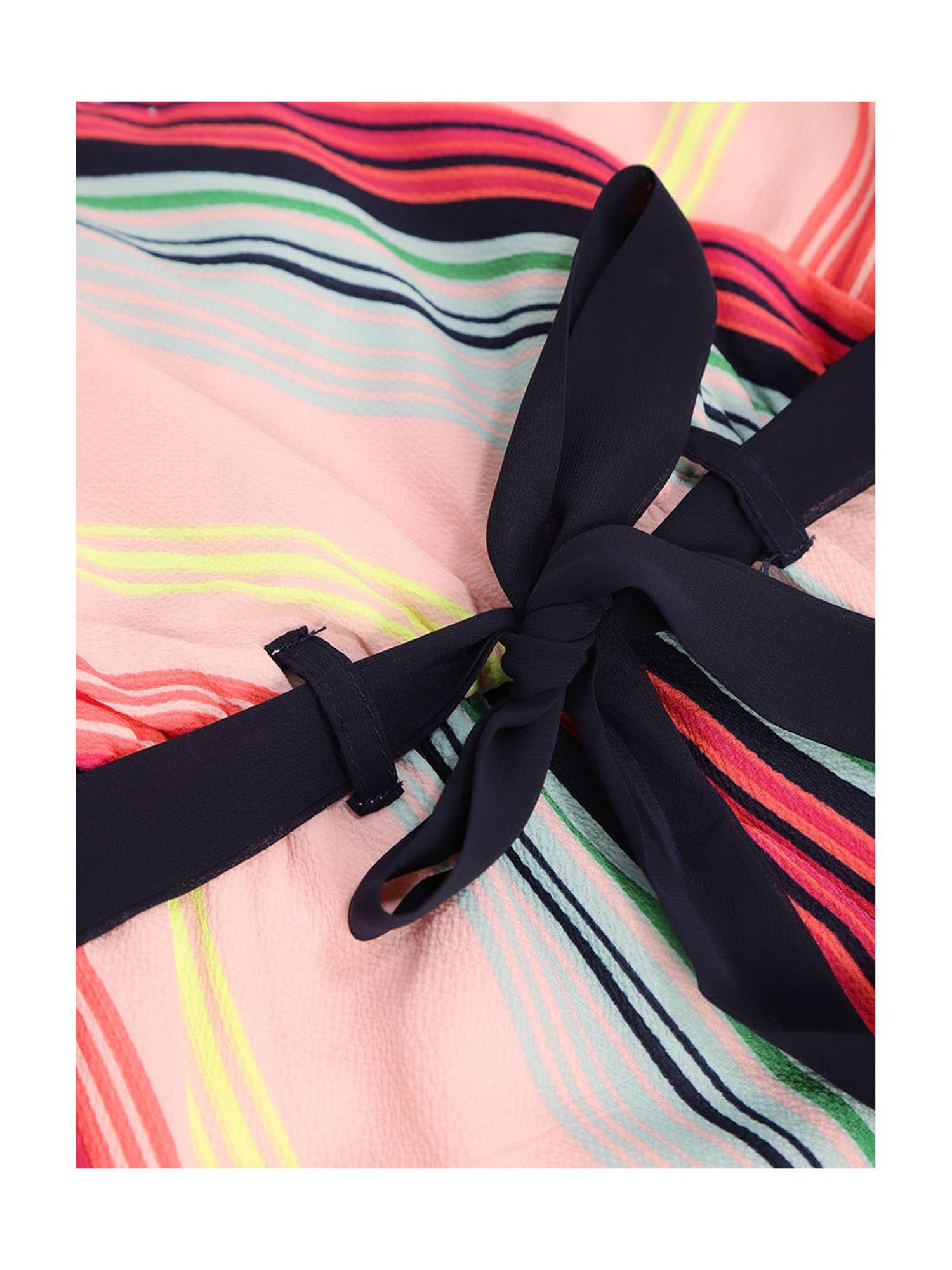 Nauti Nati Kids Multicolor Striped Jumpsuit