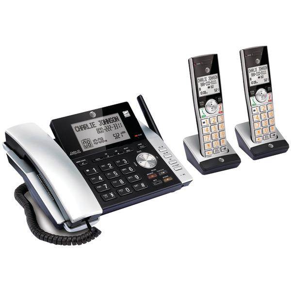 Att ATTCL84215 2 - Handset Corded & Cordless Answering System