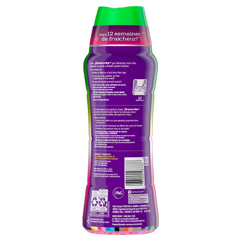 Gain Fireworks Moonlight Breeze In-Wash Scent Booster Beads - 20.1oz