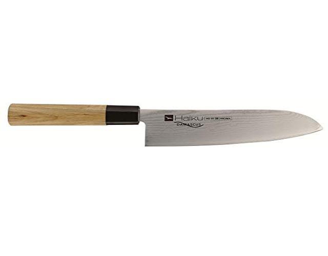 Chroma Haiku Damascus 7 1/4" Santoku knife