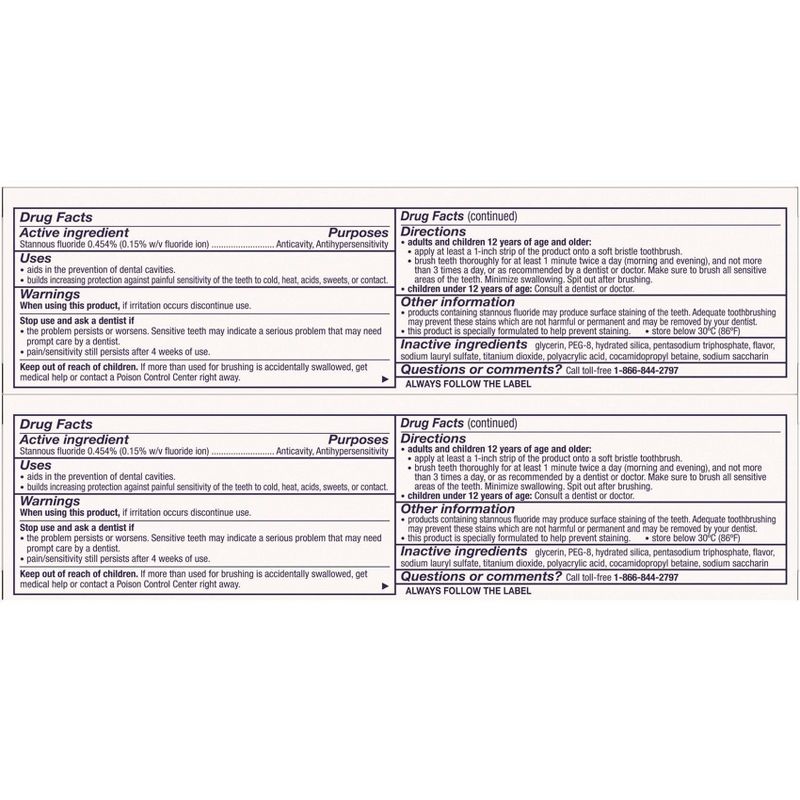 Sensodyne Whitening Repair and Protect Toothpaste - 2ct/3.4oz
