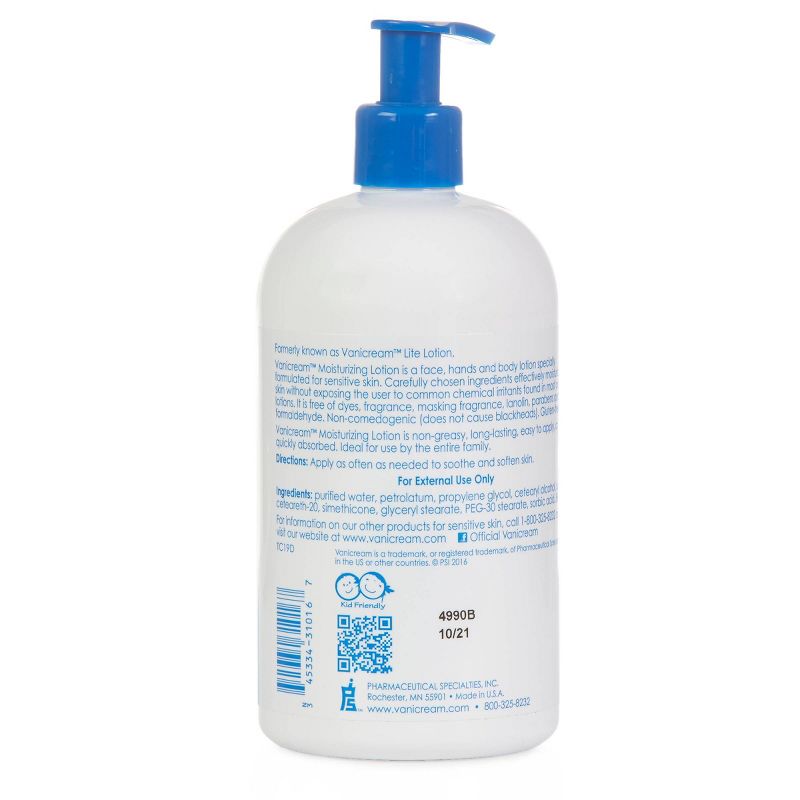 Vanicream Moisturizing Lotion - 16oz