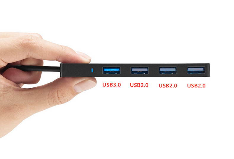 ALAMENGDA 4-Port USB 3.0 Hub, Ultra-Slim Data USB Hub [Charging Not Supported], for MacBook, Mac Pro, Mac mini, iMac, Surface Pro, XPS, PC, Flash Drive, Mobile HDD *10pcs
