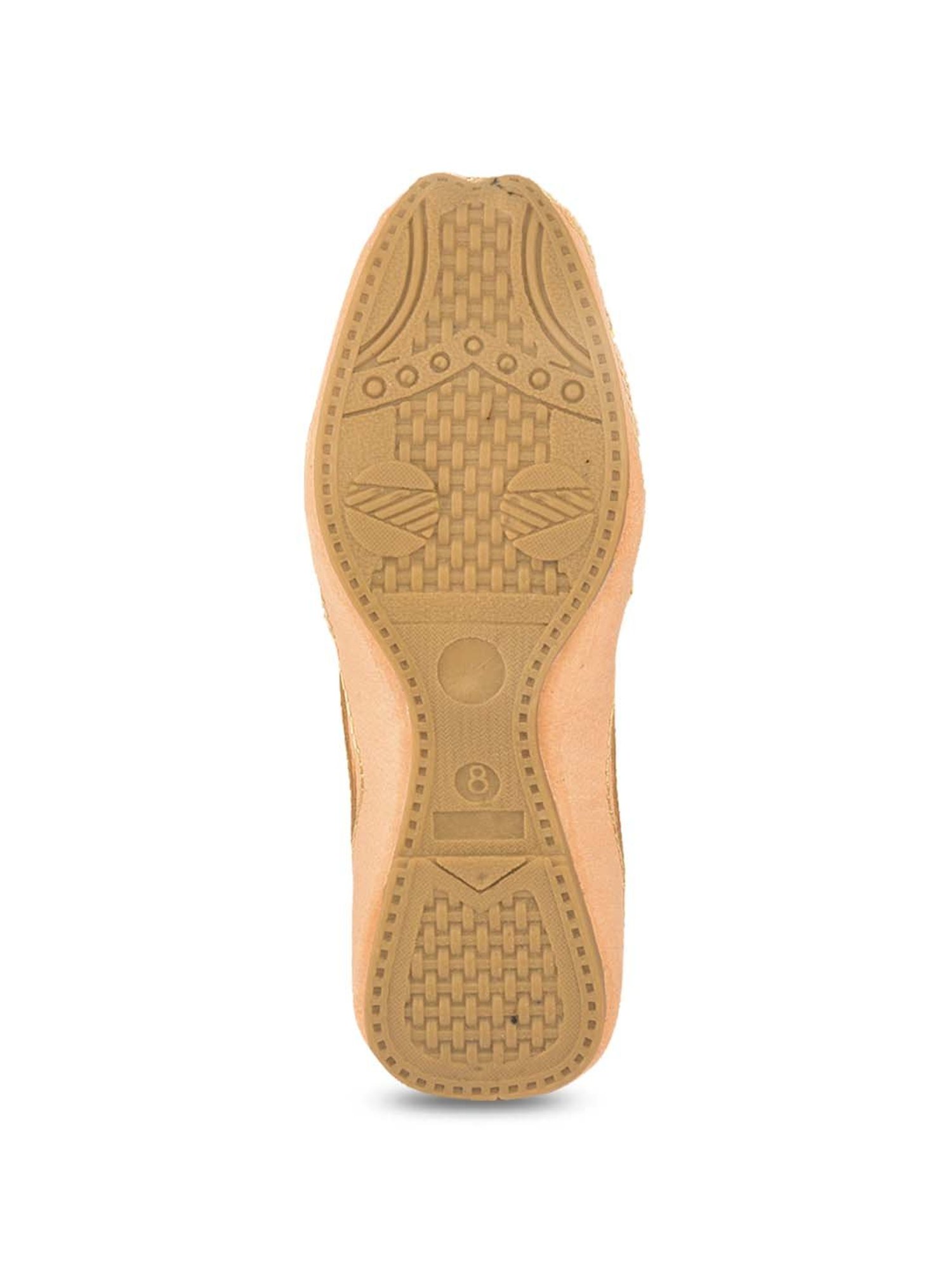 Desi Colour Women's Salmon Pink Ethnic Juttis