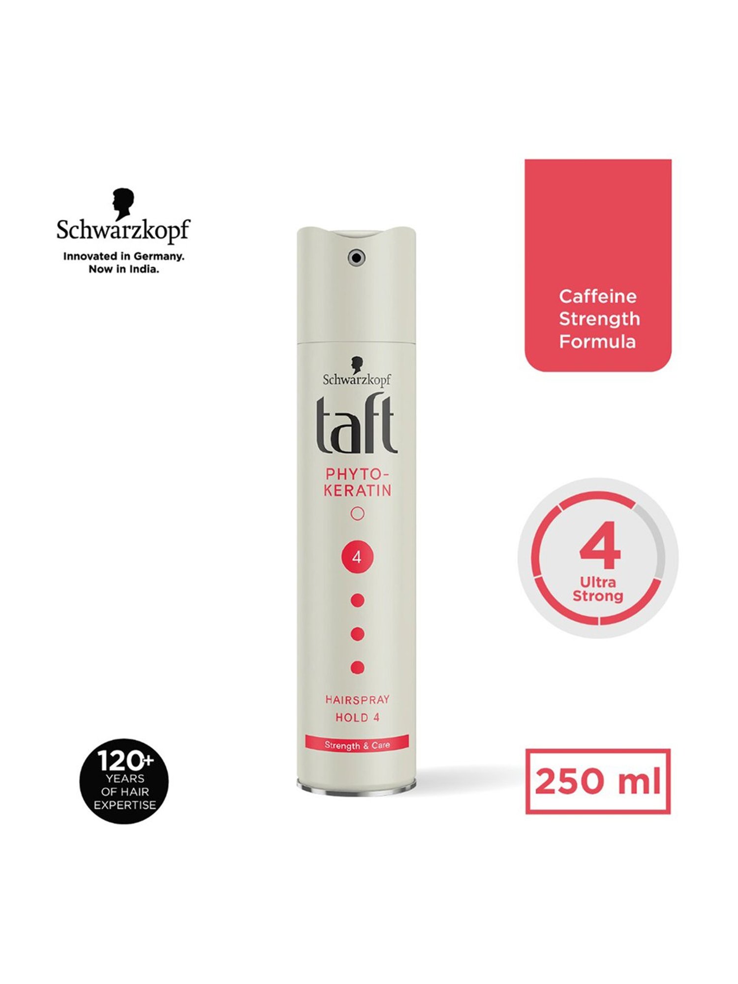 Schwarzkopf Taft Phyto-Keratin Hairspray Hold 4 - 250 ml