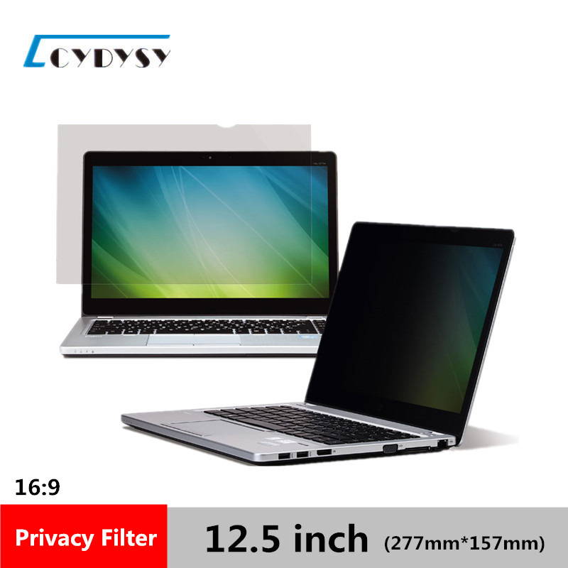 CYDYSY 12.5 inch Privacy Filter Screens Protective film for 16:9 Laptop (277mm*157mm)