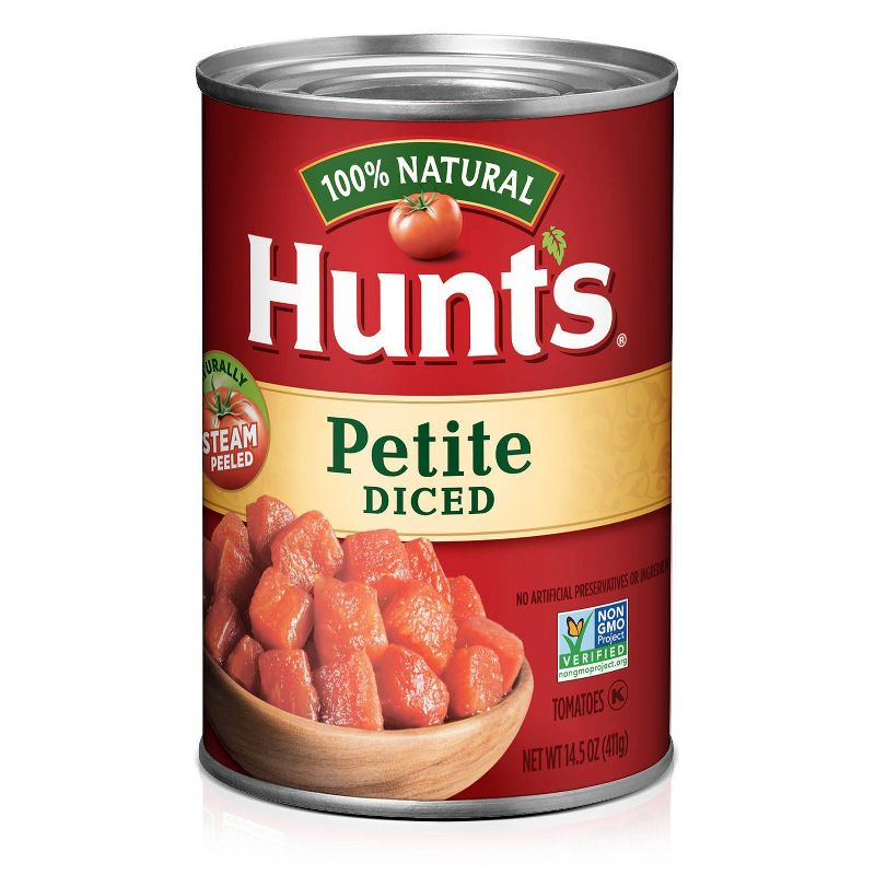 Hunt's 100% Natural Petite Diced Tomatoes - 14.5oz