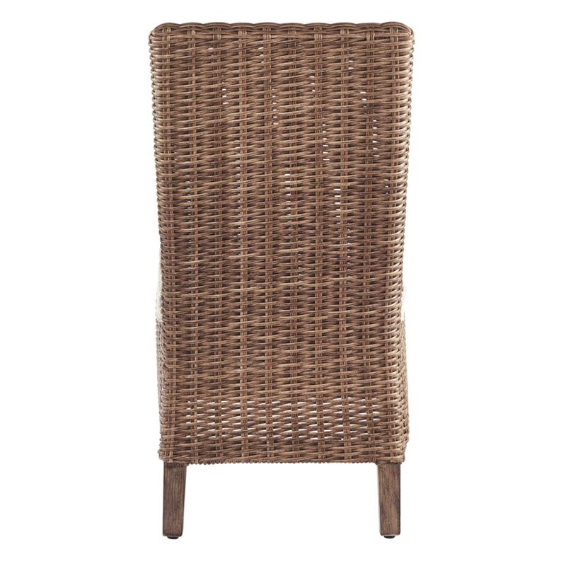 Beachcroft Side Chair with Cushions - Beige  - Outdoor by Ashley