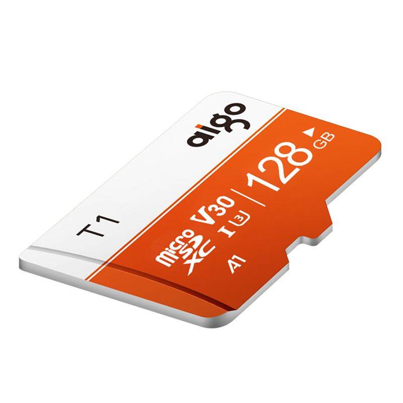 Aigo 128GB TF (MicroSD) high-speed memory card + Chuanyu multi-function combo high-speed card reader supports SD/TF