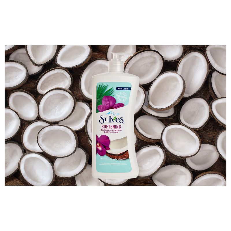 St. Ives Soft and Silky Coconut and Orchid Body Lotion 21oz