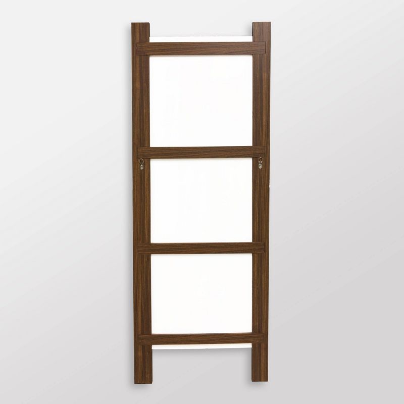 30" x 66" Dove Graywash Framed Full Length Floor/Leaner Mirror - Amanti Art