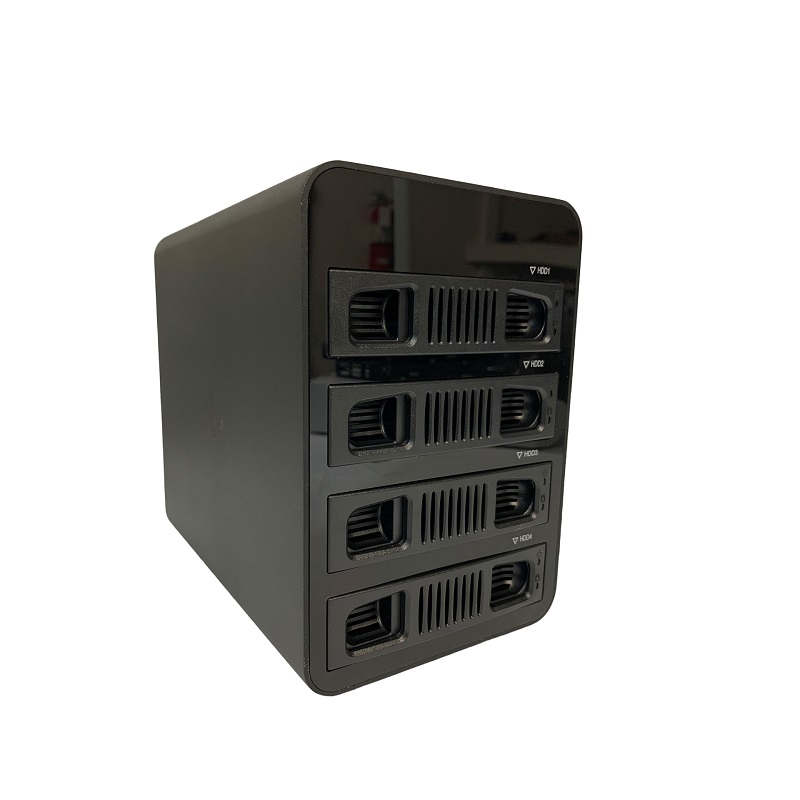 Sans Digital MobileSTOR MS4U6G 4 Bay USB 3.1 Type-C JBOD Hard Drives SSD Storage